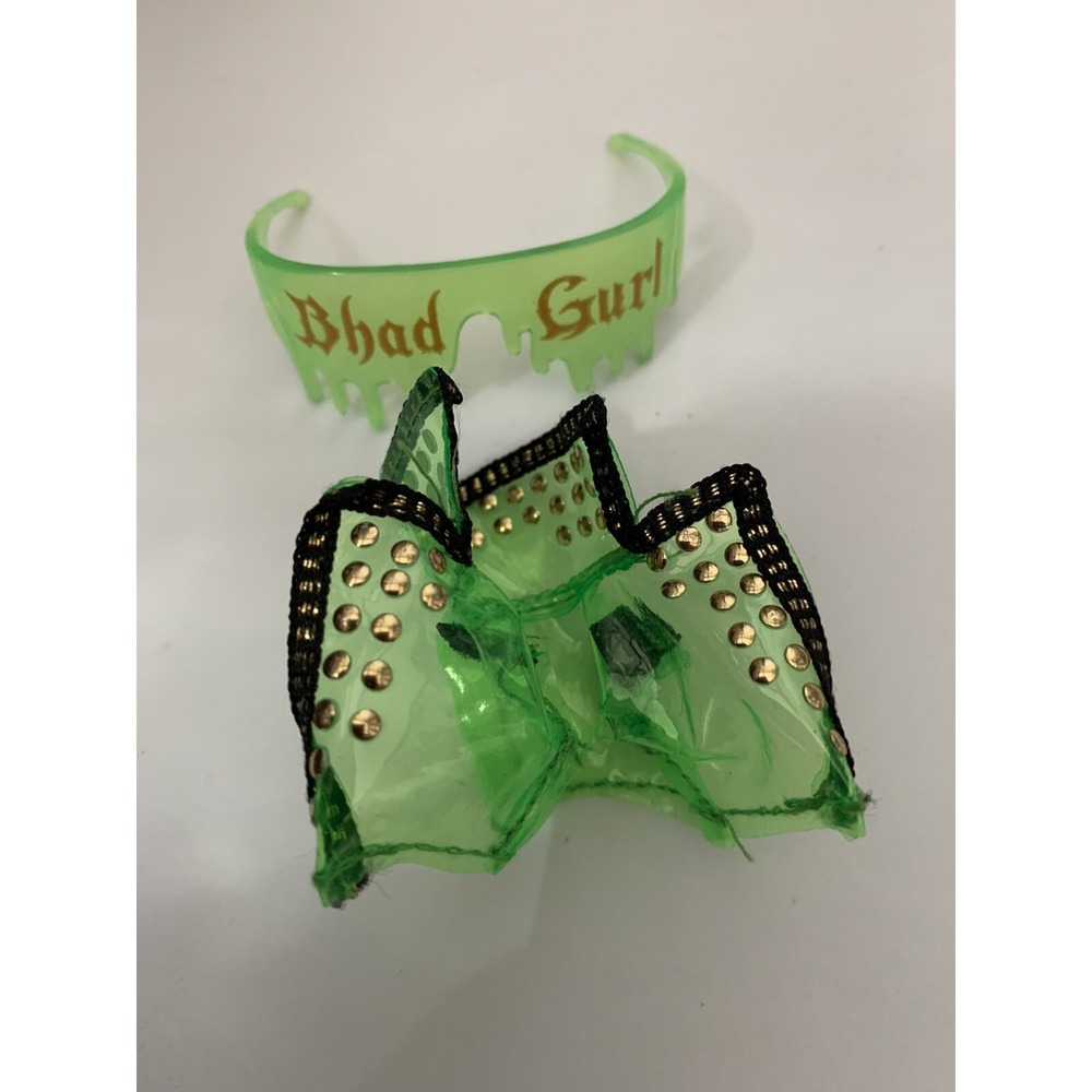 MGA Bhad Gurl LOL OMG Doll Accessories Glasses Sunglasses Green Clear Vest